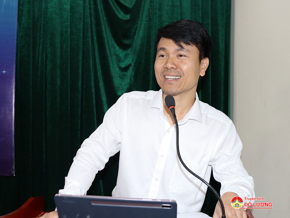 Ông Chu Văn Tuấn, Chủ tịch CLB, phát biểu